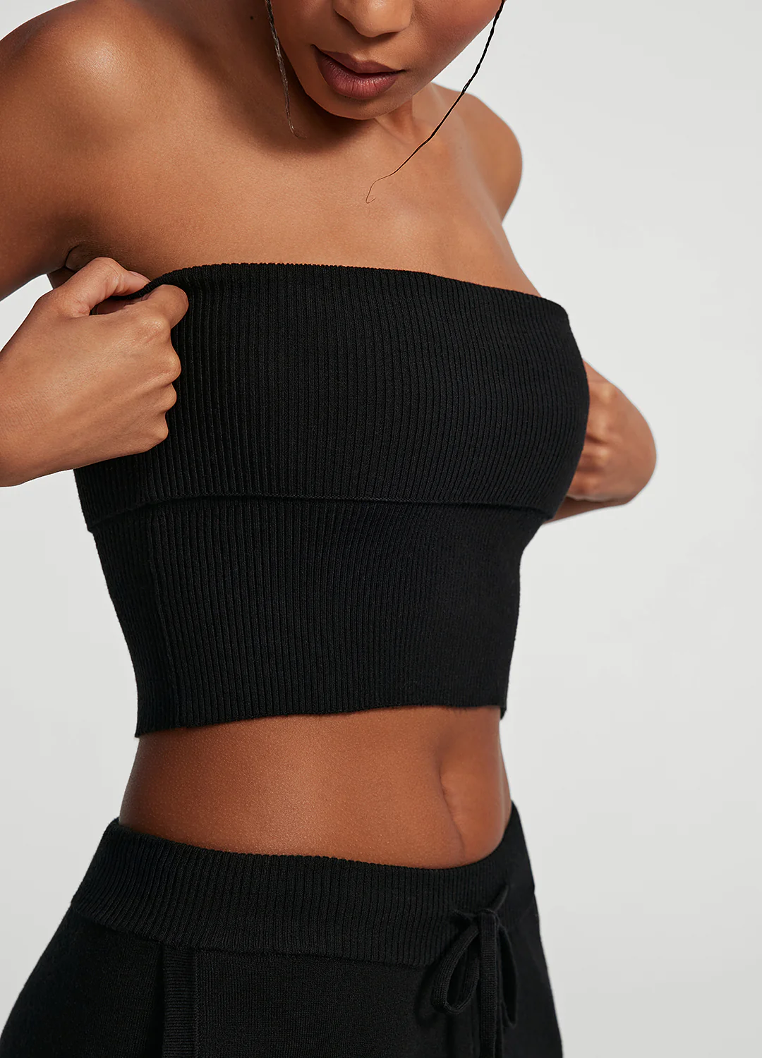Chunky Knit Crop Top - Image 4