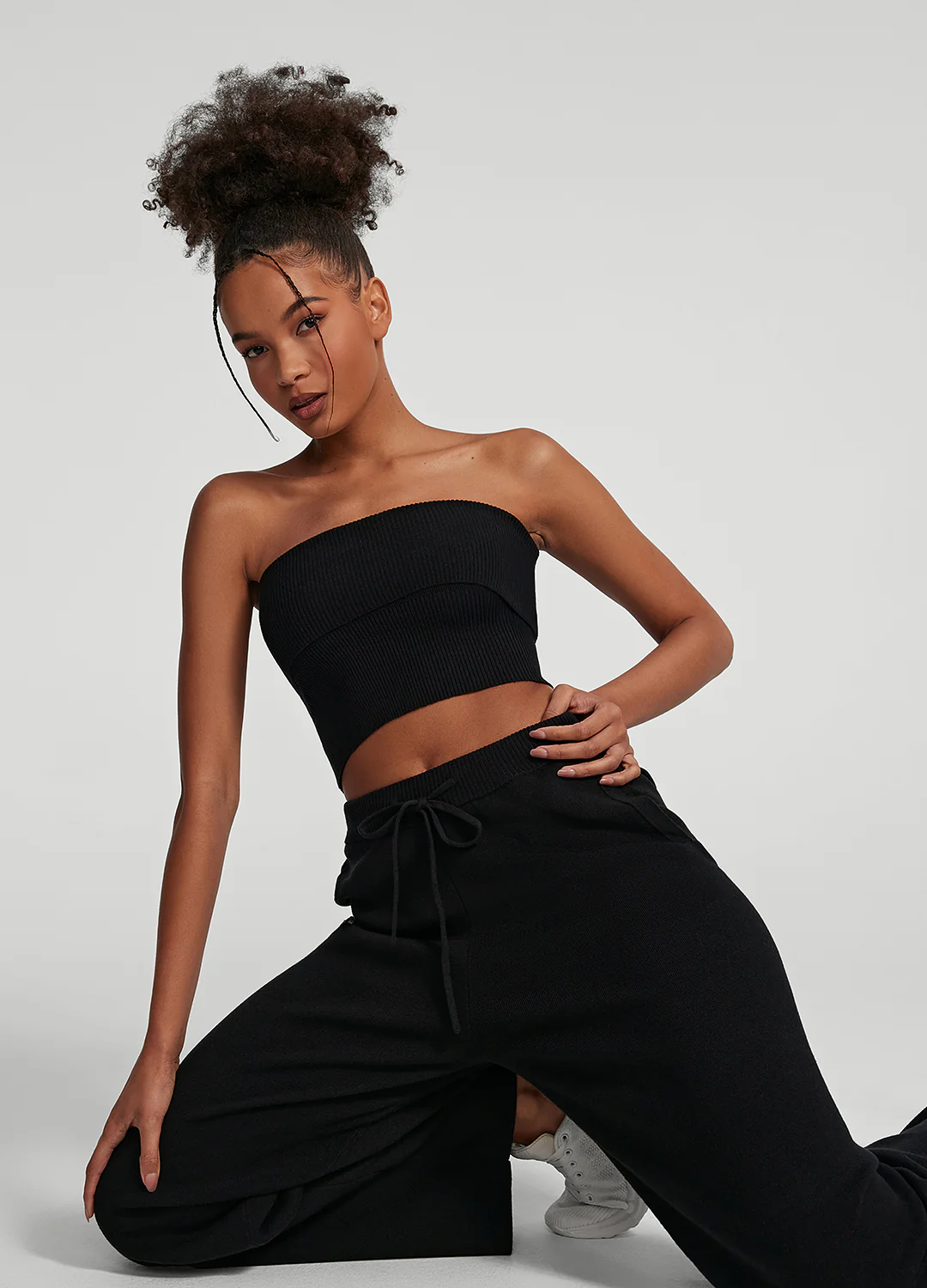 Chunky Knit Crop Top - Image 5