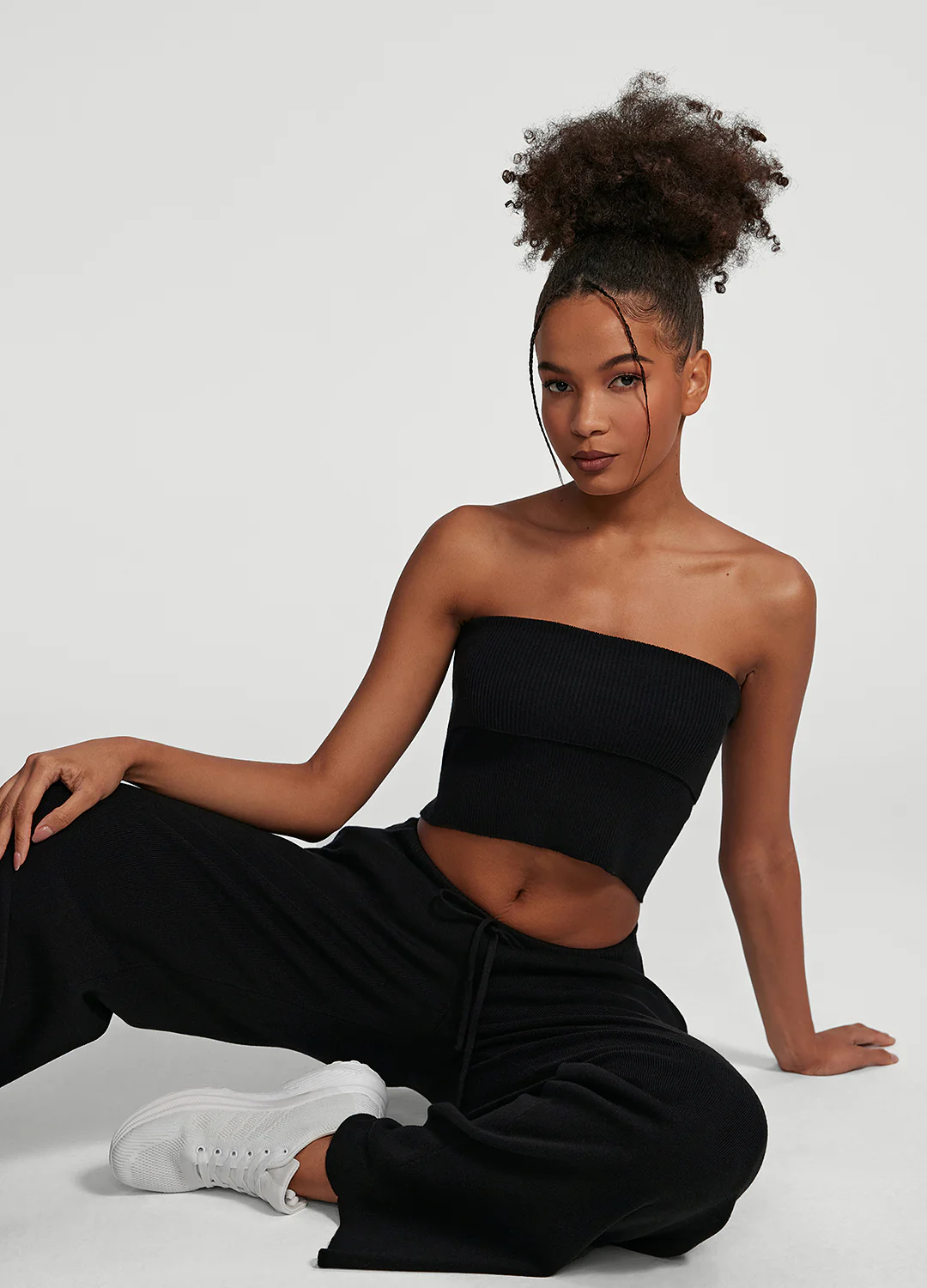 Chunky Knit Crop Top - Image 6