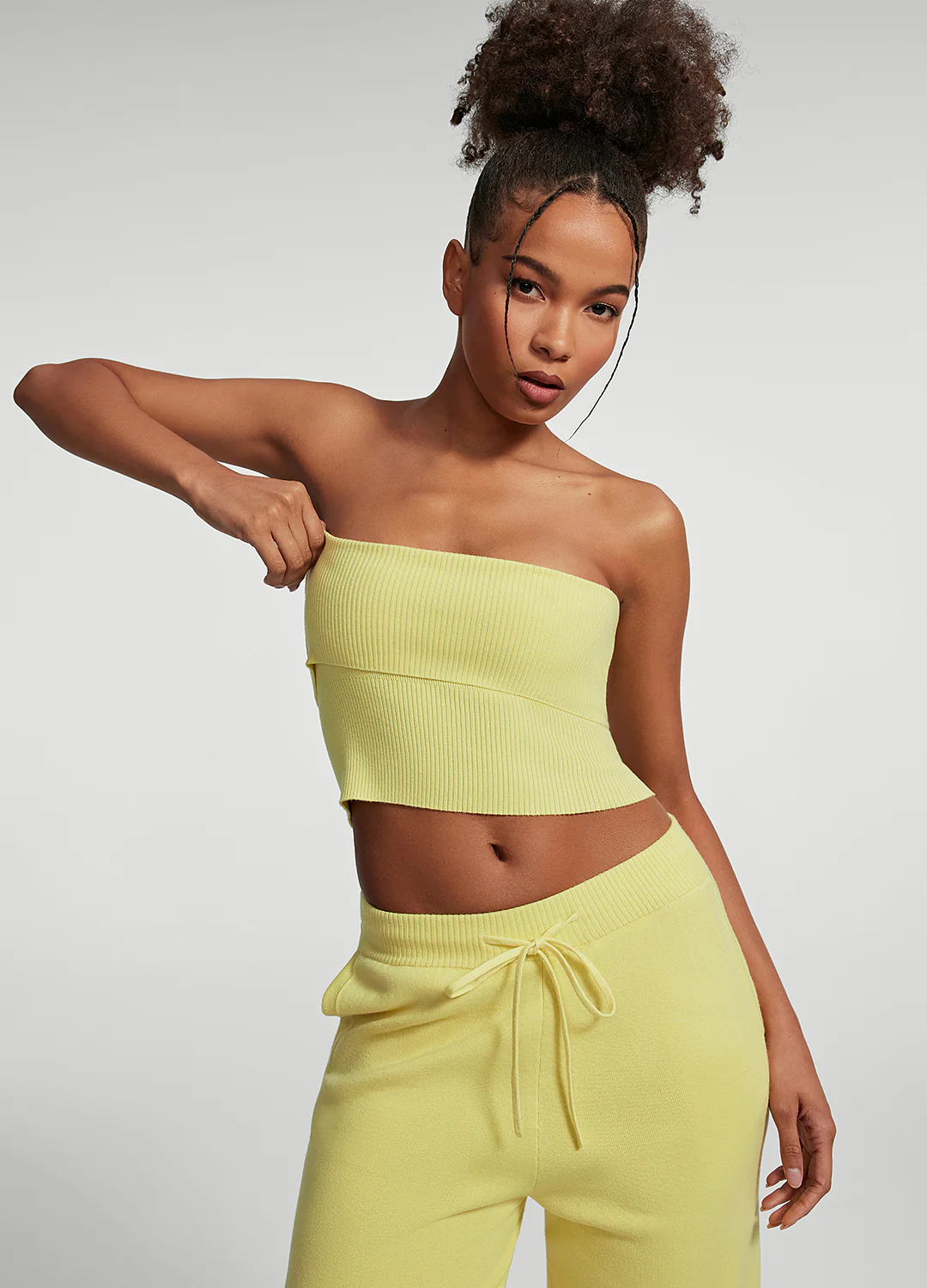 Chunky Knit Crop Top - Image 5