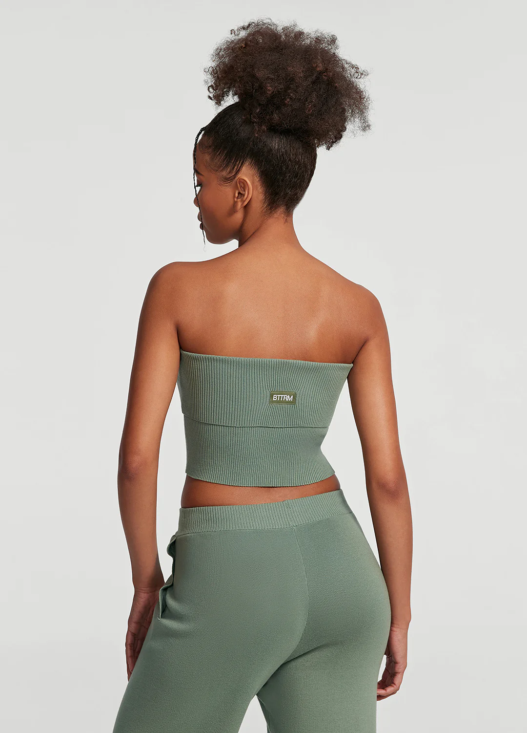 Chunky Knit Crop Top - Image 3