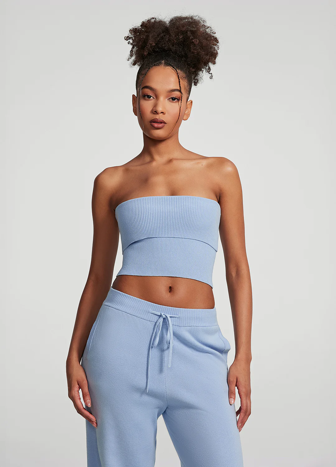 Chunky Knit Crop Top - Image 4