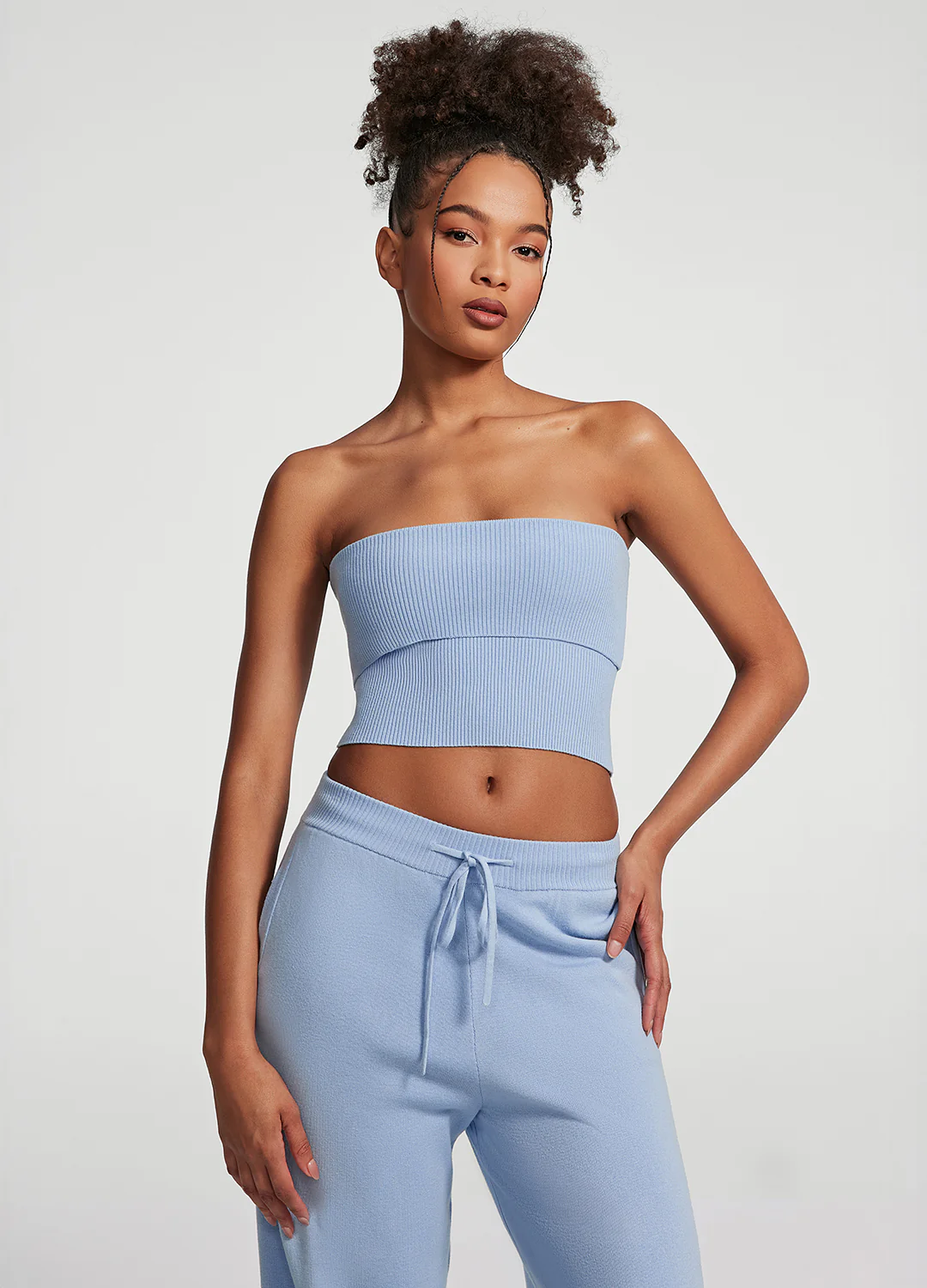 Chunky Knit Crop Top - Image 5