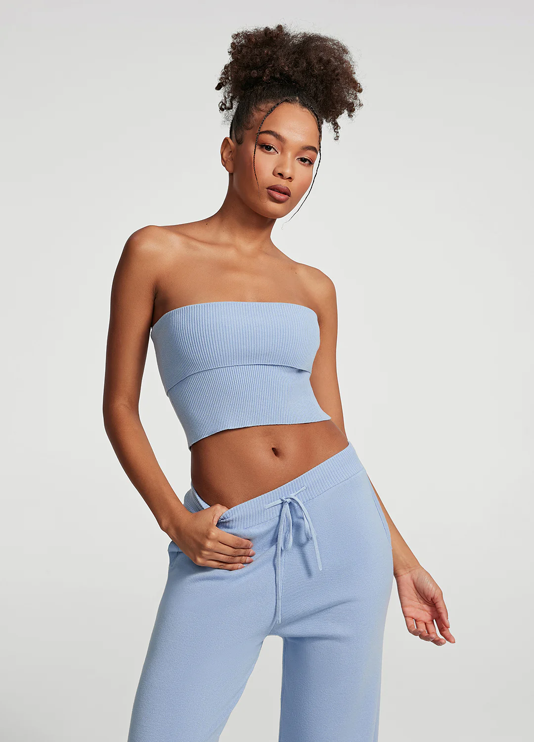 Chunky Knit Crop Top - Image 6