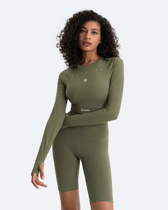 Cropped Long Sleeve | Creating Power Within - Image 2
