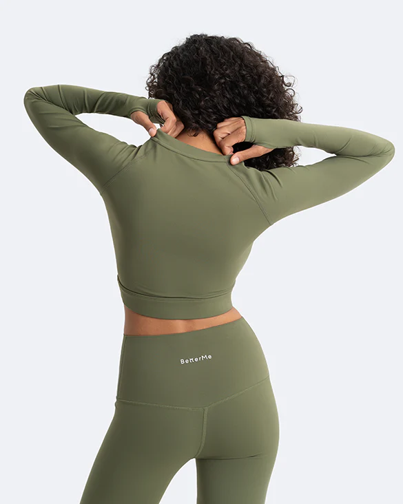 Cropped Long Sleeve | Creating Power Within - Image 4