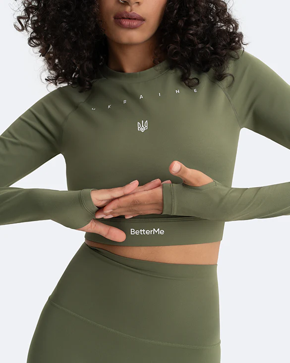Cropped Long Sleeve | Creating Power Within - Image 5