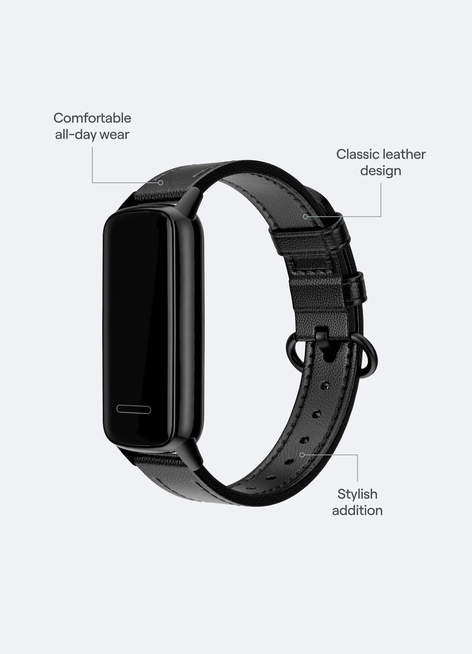 BetterMe Fitness Tracker Leather Strap - Image 2