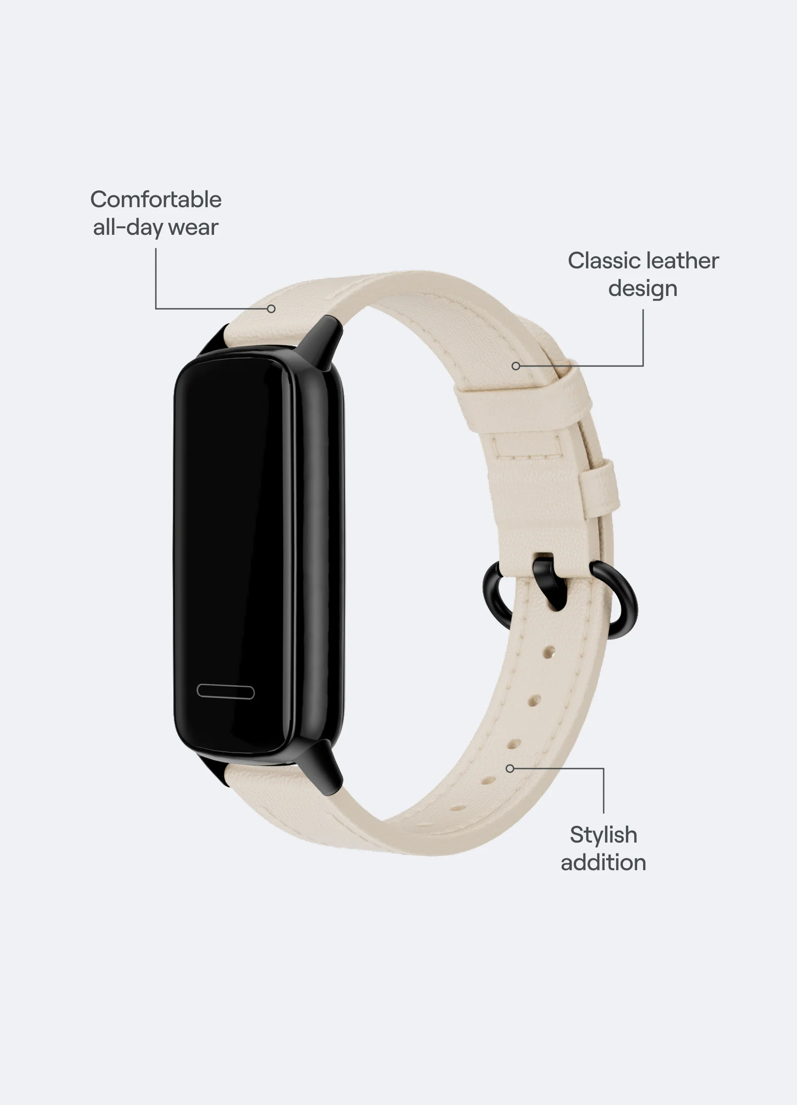 BetterMe Fitness Tracker Leather Strap - Image 2