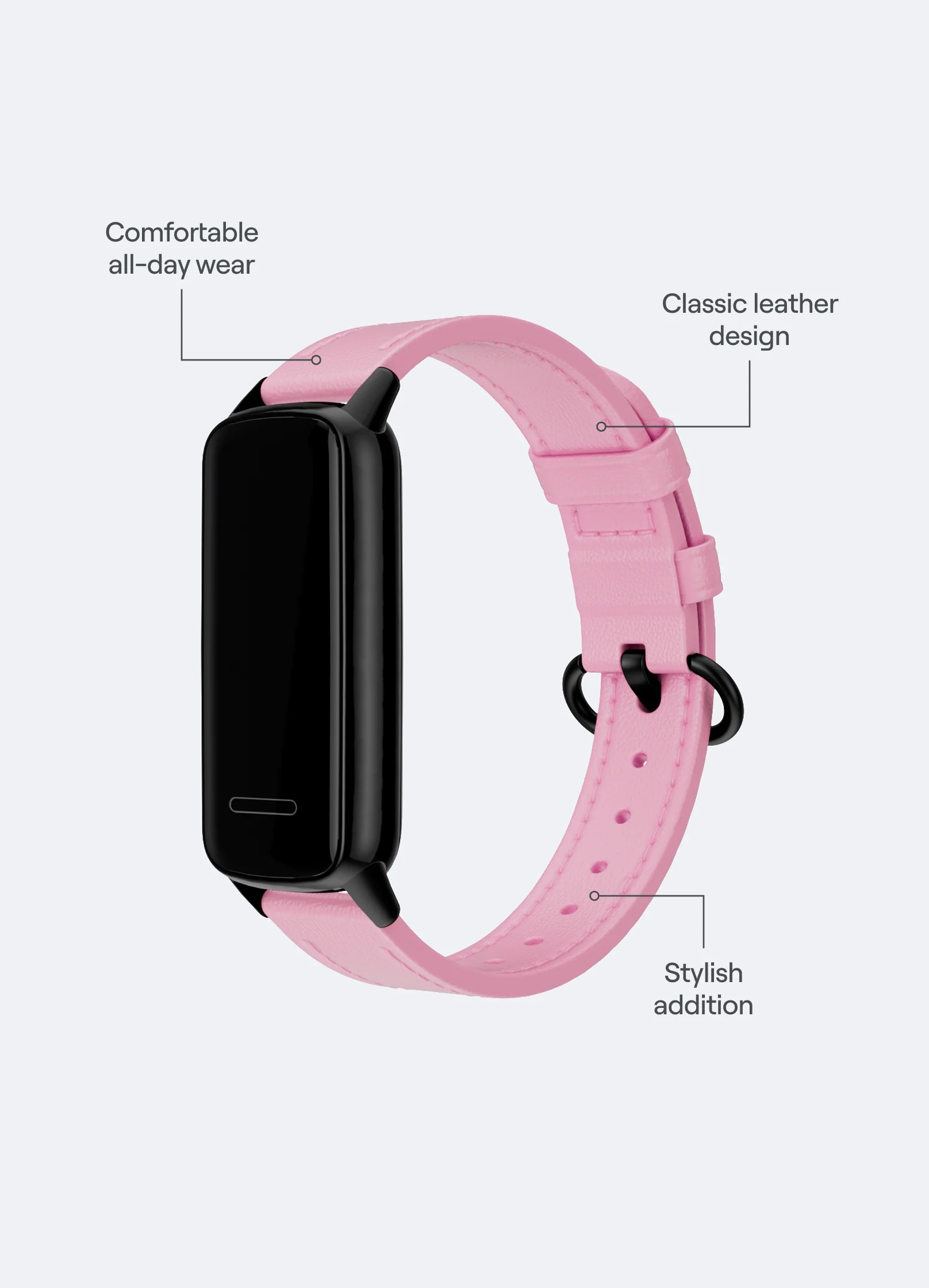 BetterMe Fitness Tracker Leather Strap - Image 2