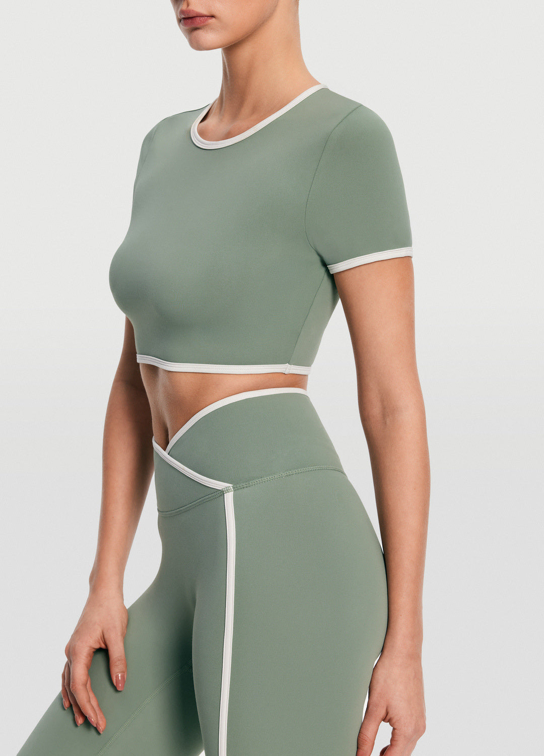Casual Cropped T-Shirt - Image 2