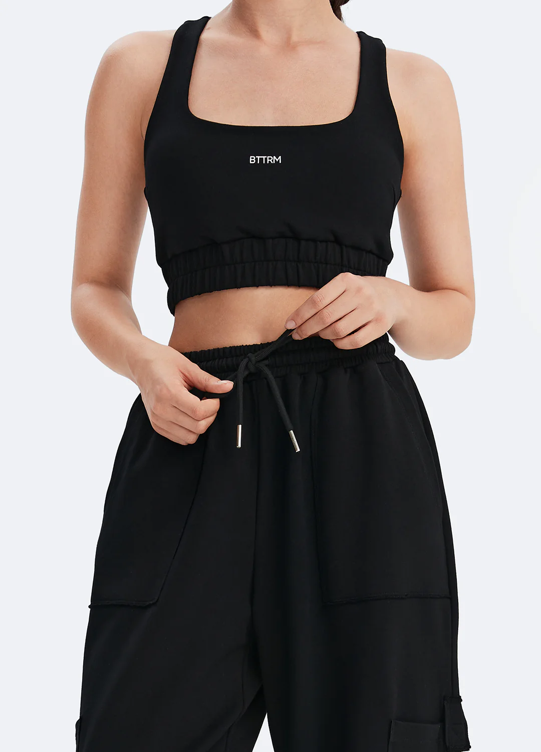 Casual Drawstring Waist Sweatpants - Image 5