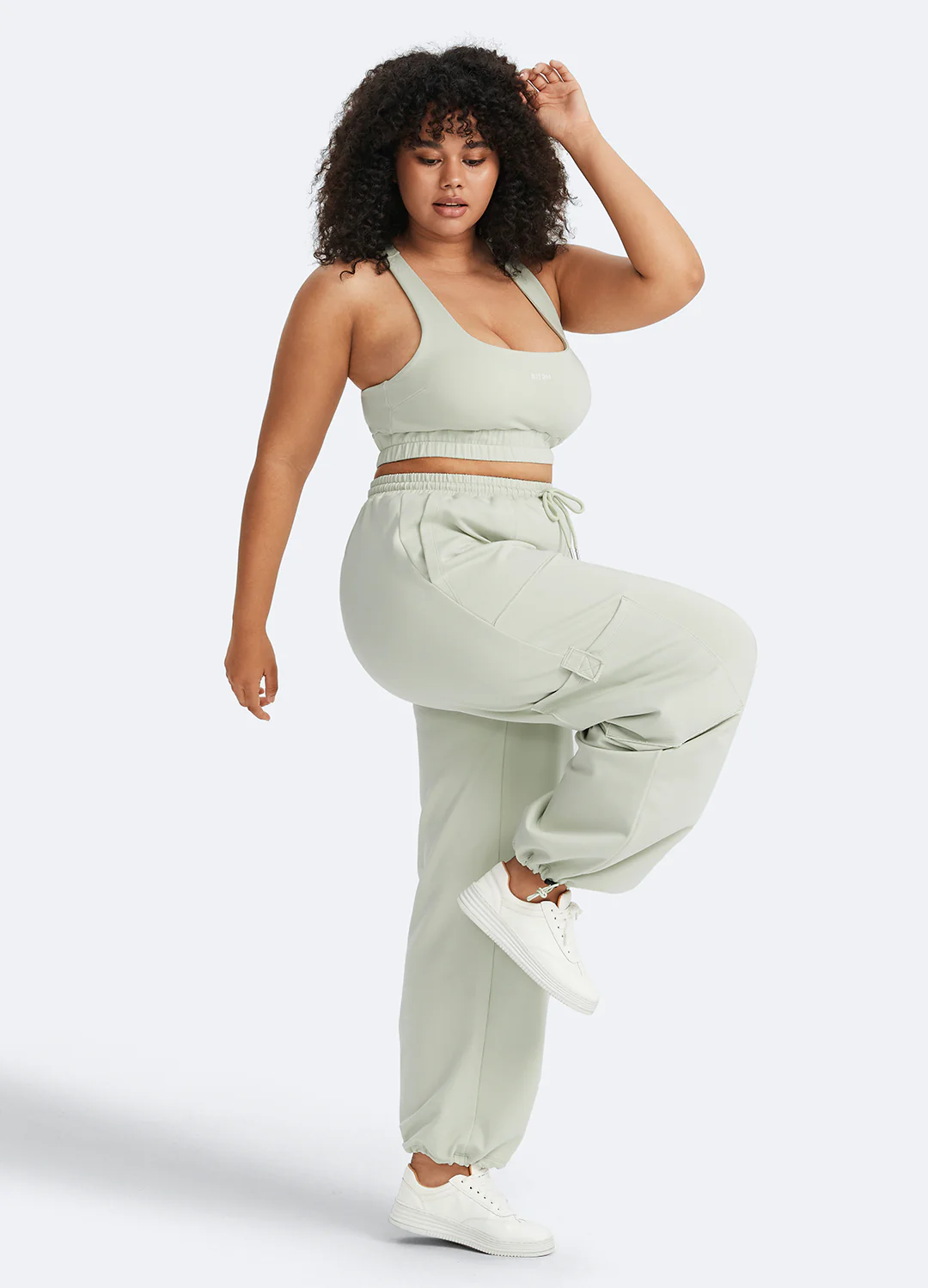 Casual Drawstring Waist Sweatpants - Image 11