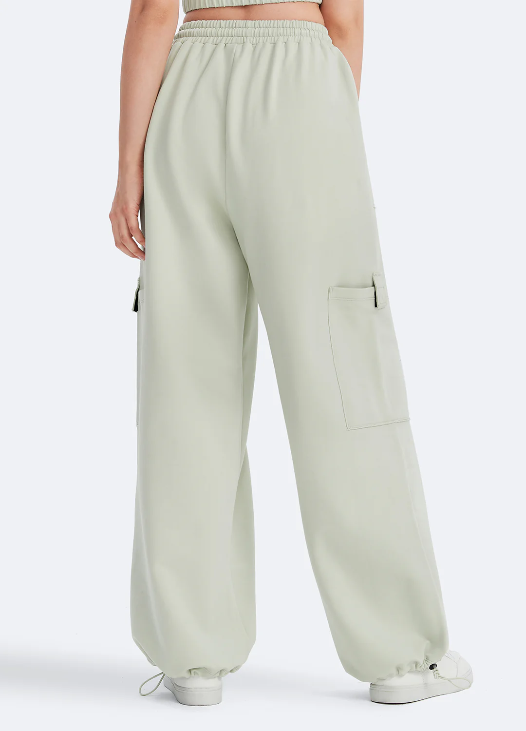 Casual Drawstring Waist Sweatpants - Image 4