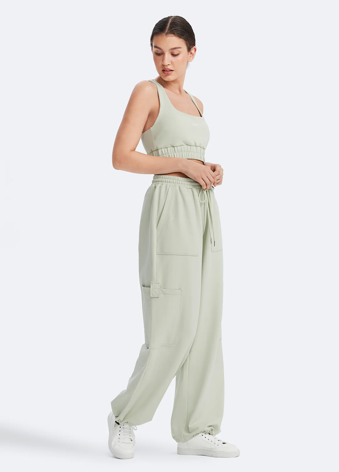 Casual Drawstring Waist Sweatpants - Image 6