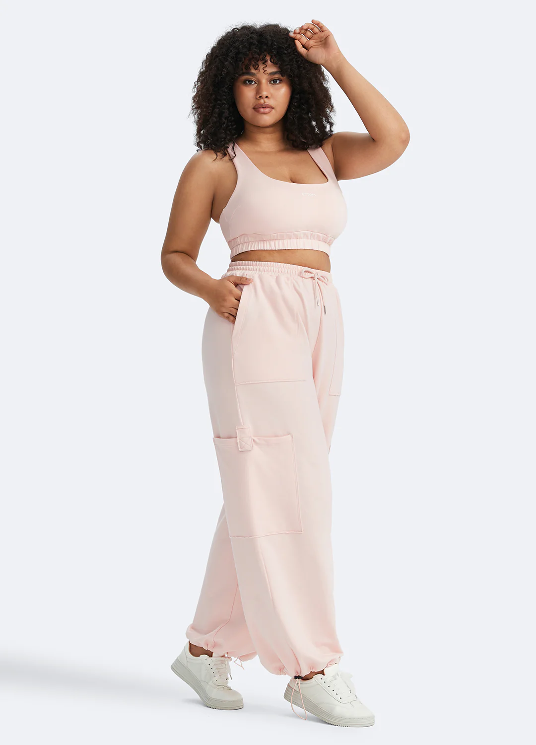 Casual Drawstring Waist Sweatpants - Image 10