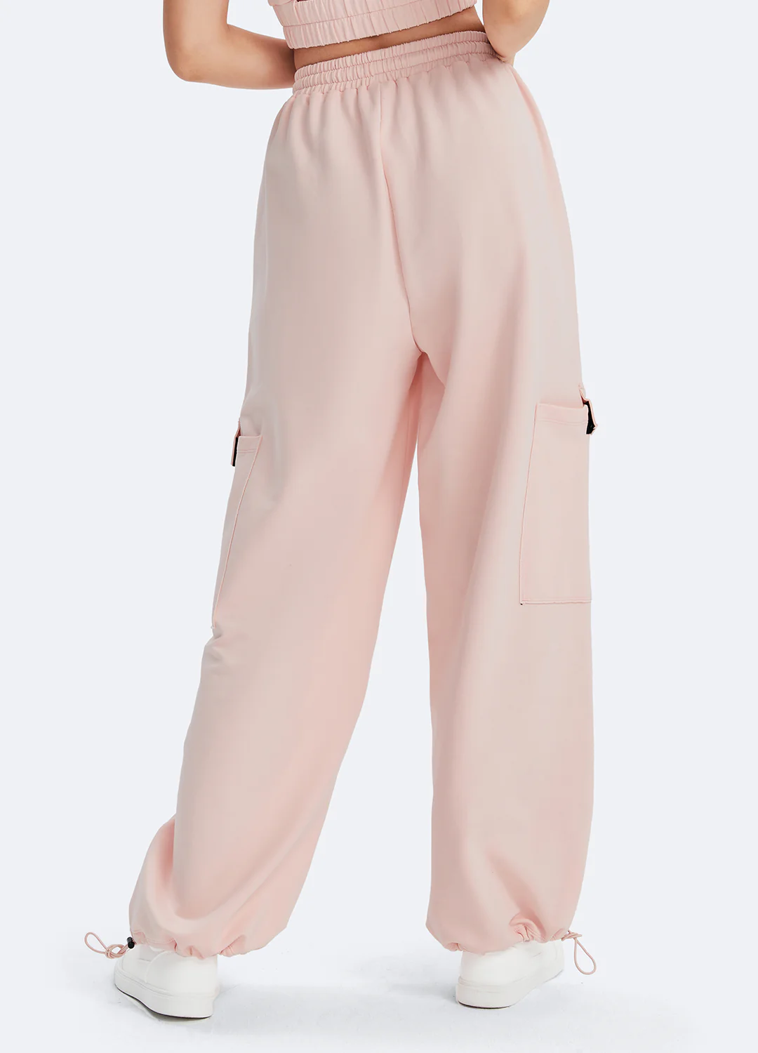 Casual Drawstring Waist Sweatpants - Image 4