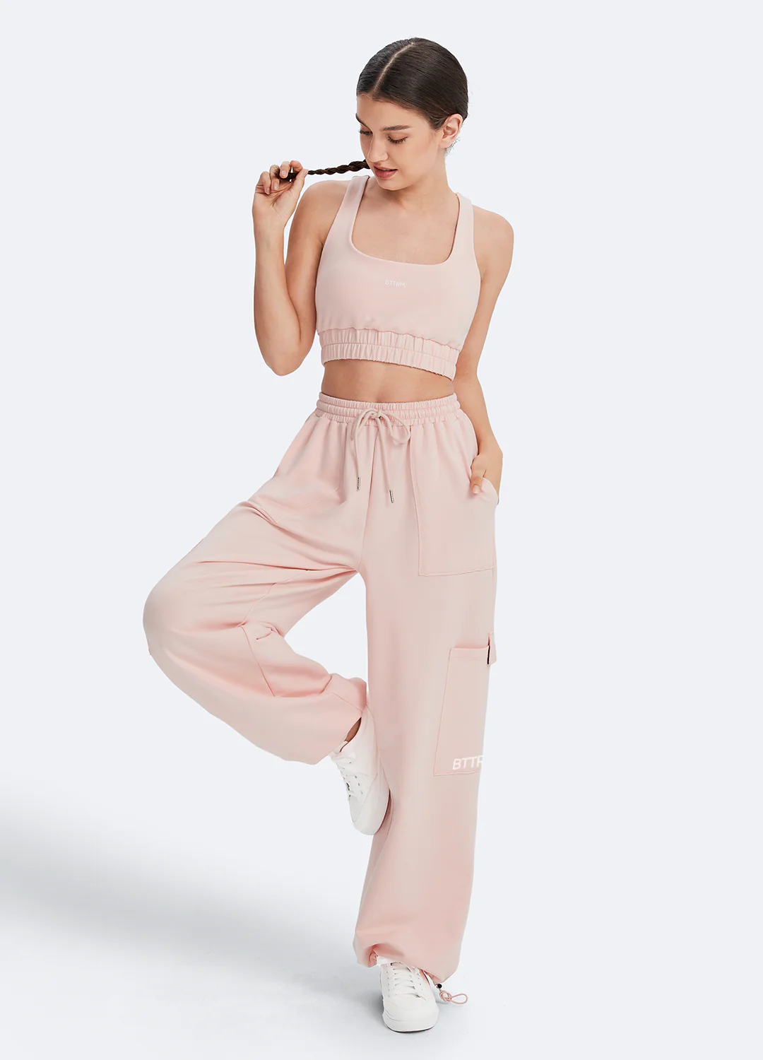 Casual Drawstring Waist Sweatpants - Image 5