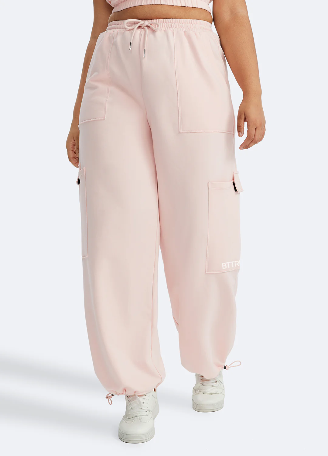 Casual Drawstring Waist Sweatpants - Image 6