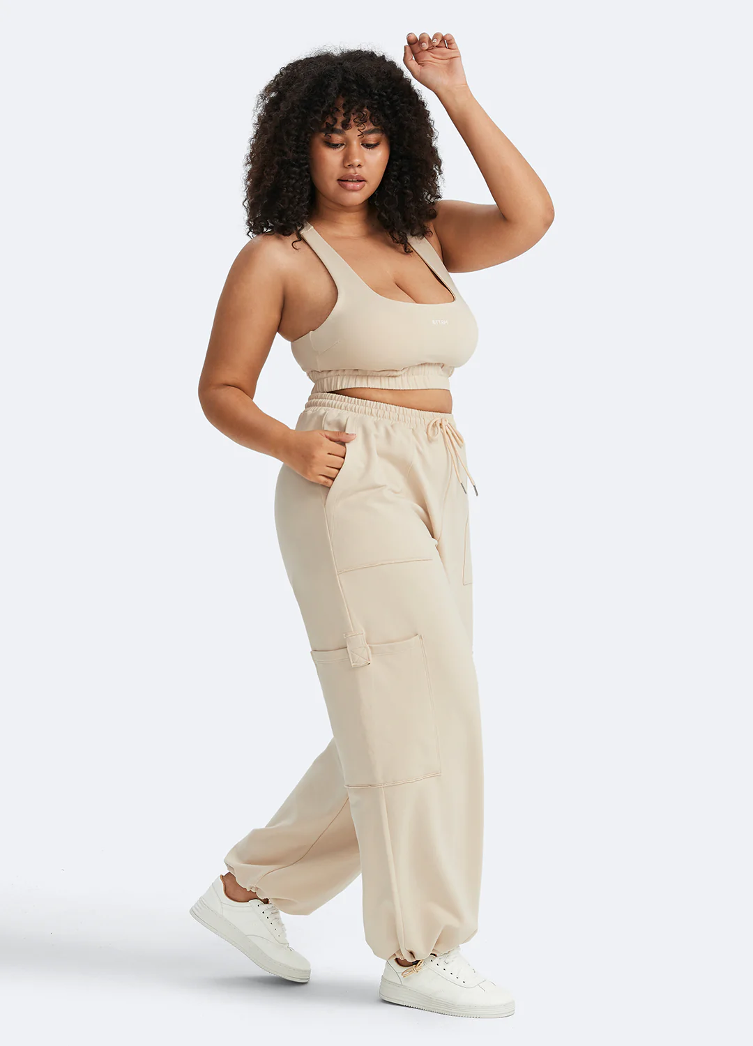 Casual Drawstring Waist Sweatpants - Image 11