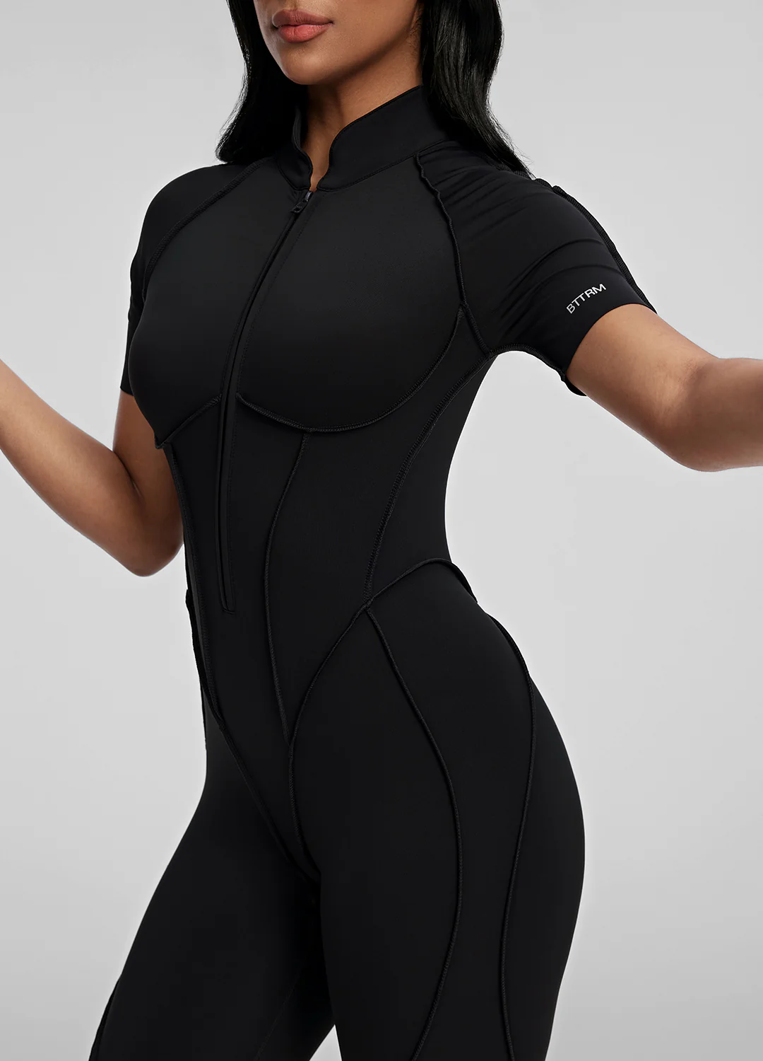 Closed-Back Shorts Catsuit - Image 4