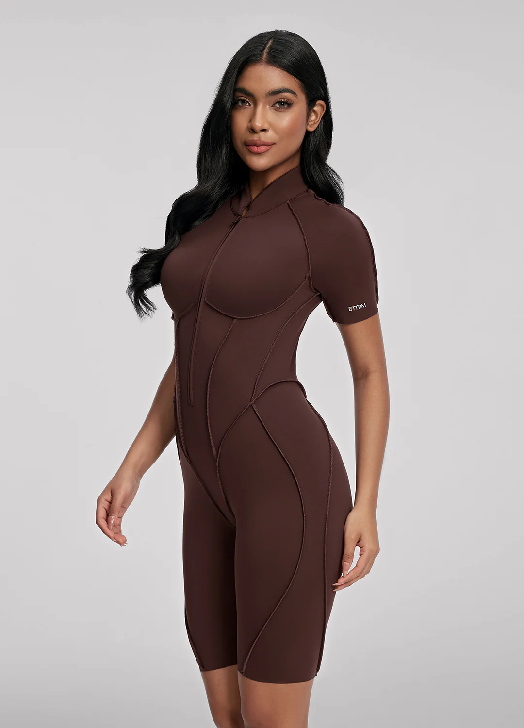 Closed-Back Shorts Catsuit - Image 3