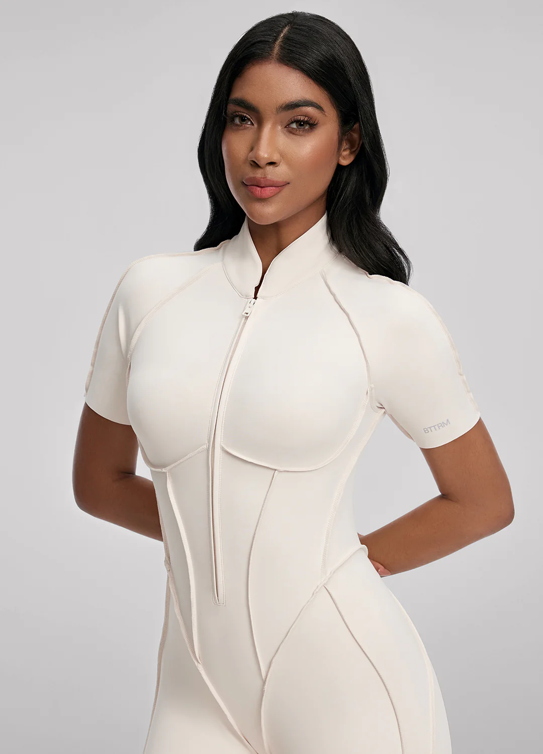 Closed-Back Shorts Catsuit - Image 4