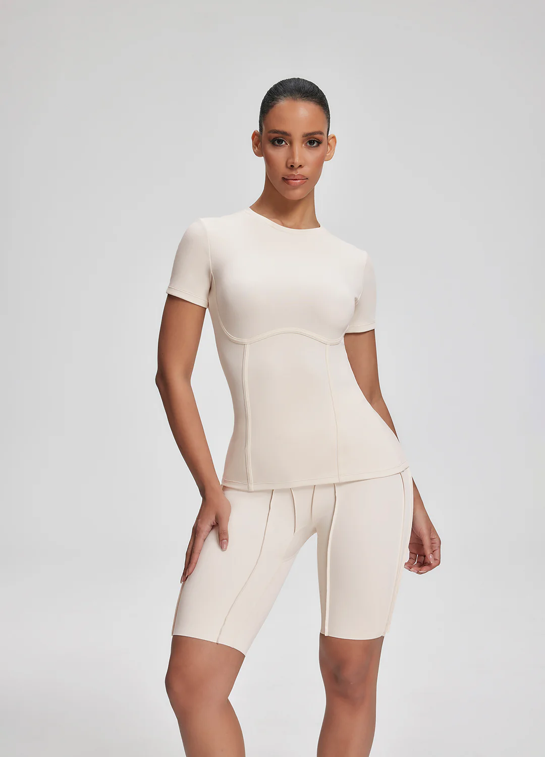 Contour Seam Everyday T-Shirt - Image 6