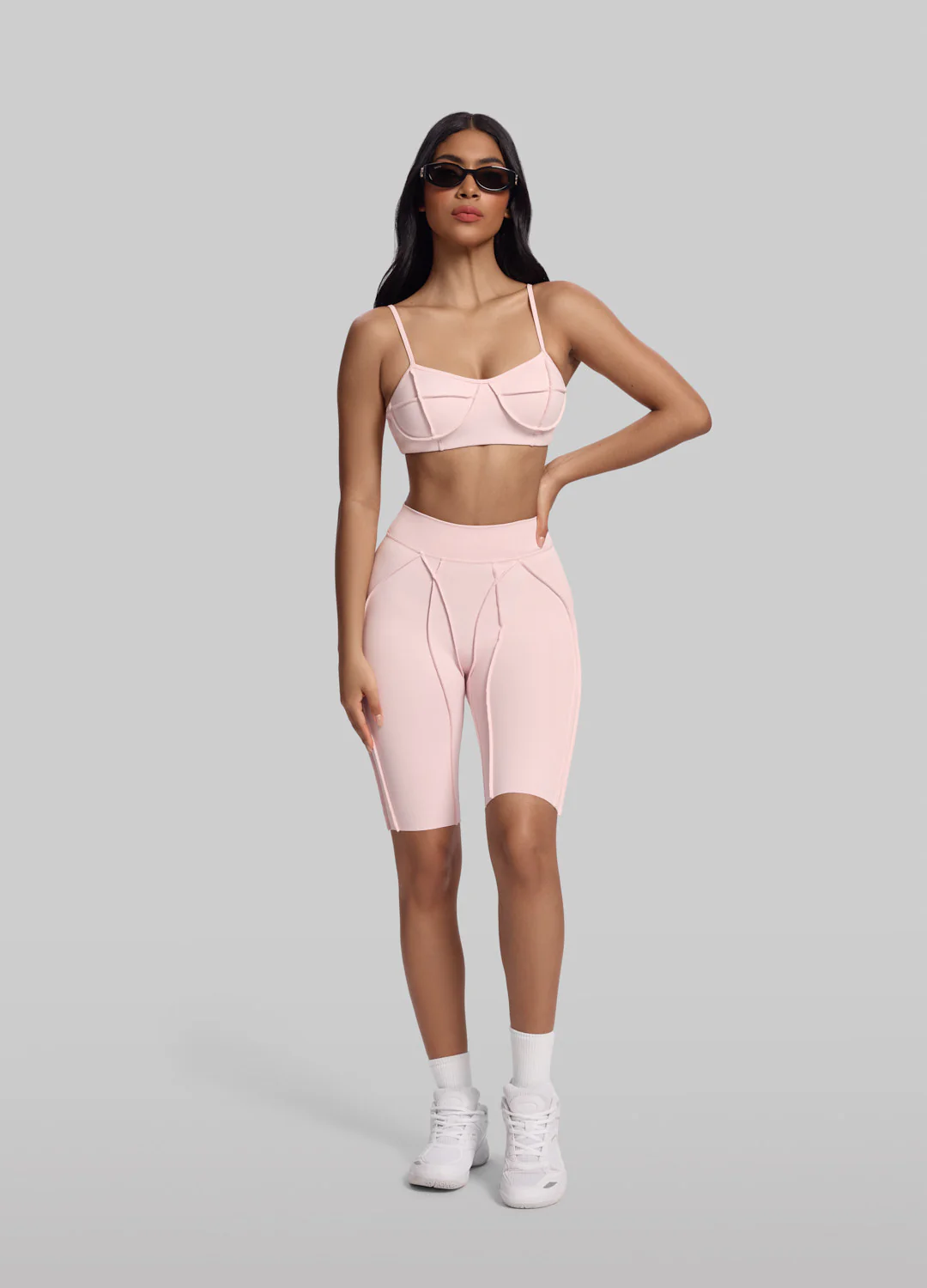 Contour Stitch Bike Shorts - Image 5