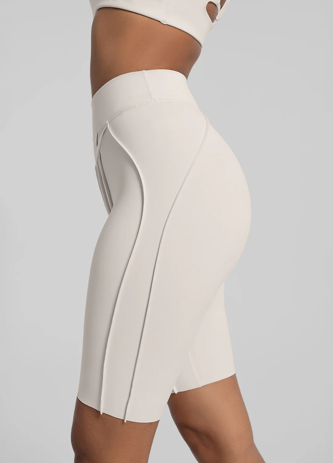 Contour Stitch Bike Shorts - Image 4