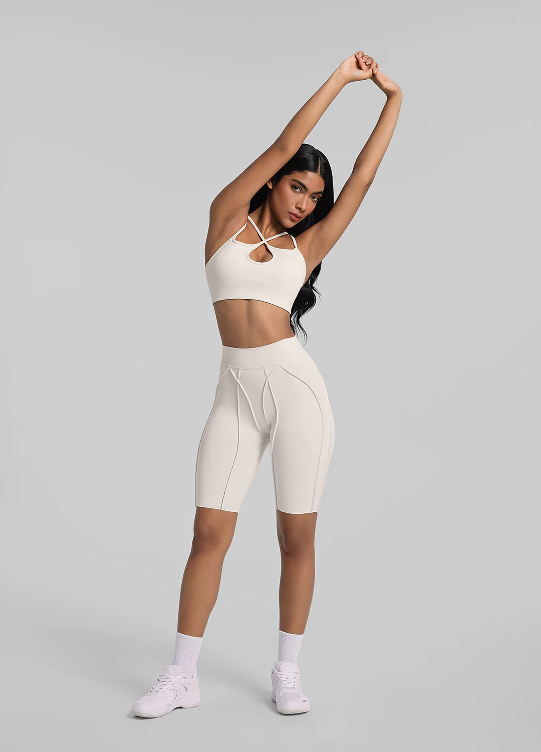 Contour Stitch Bike Shorts - Image 6