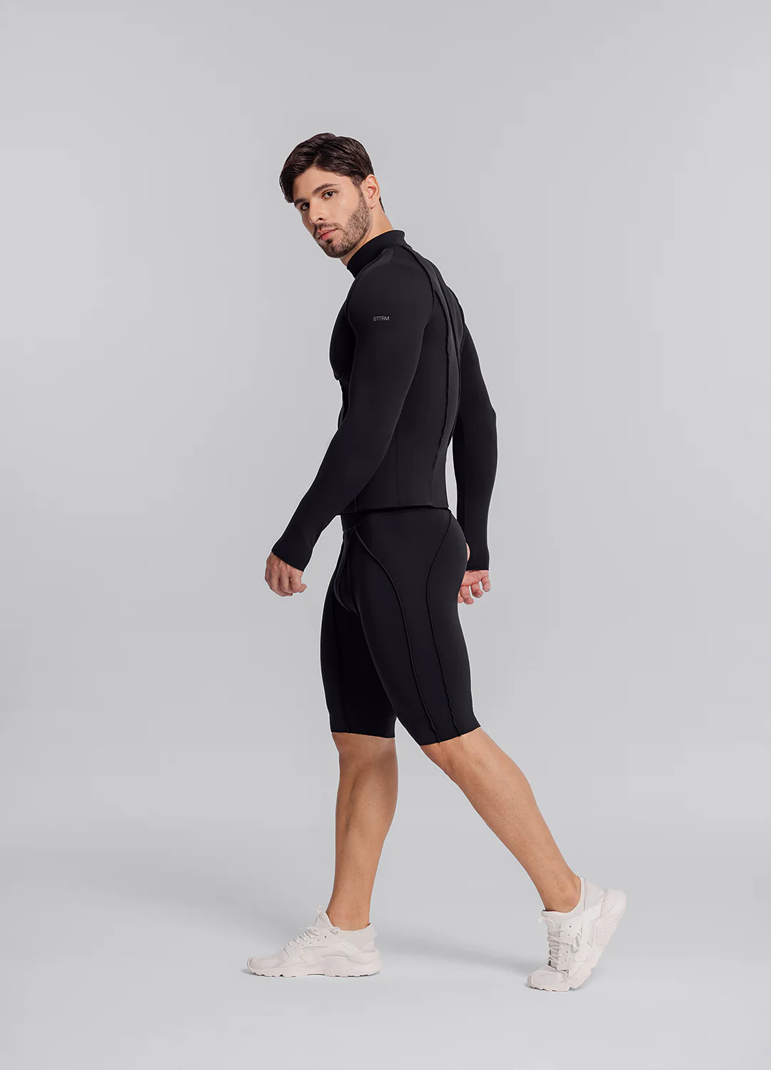 Contour Stitch Bike Shorts - Image 3