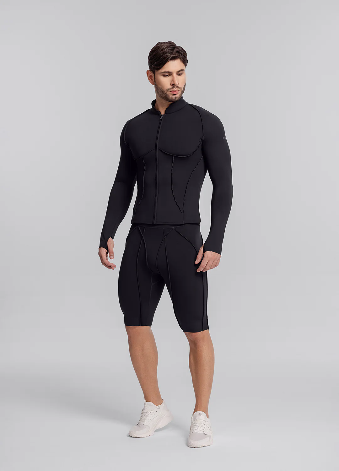 Contour Stitch Bike Shorts - Image 5