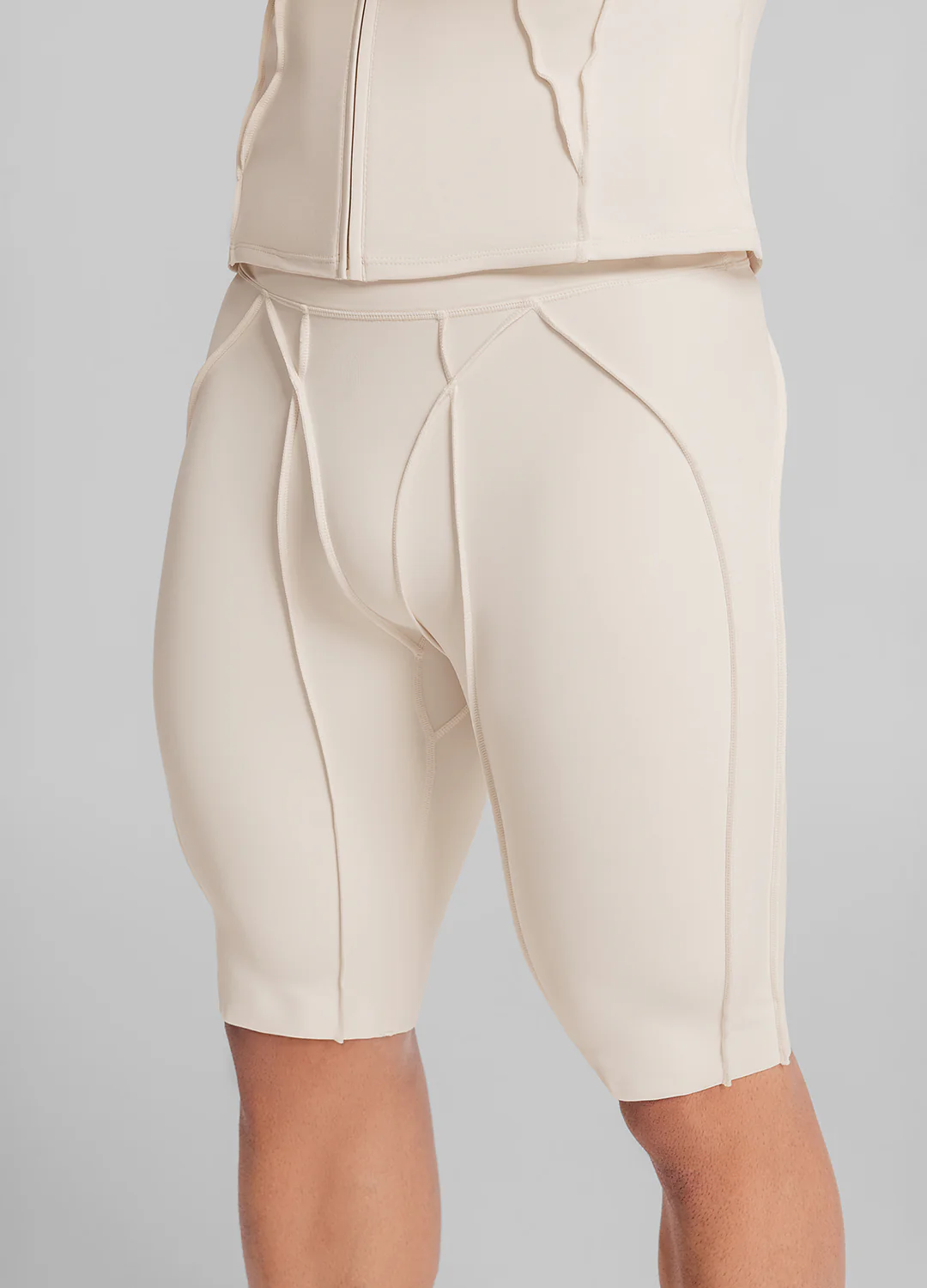 Contour Stitch Bike Shorts - Image 4