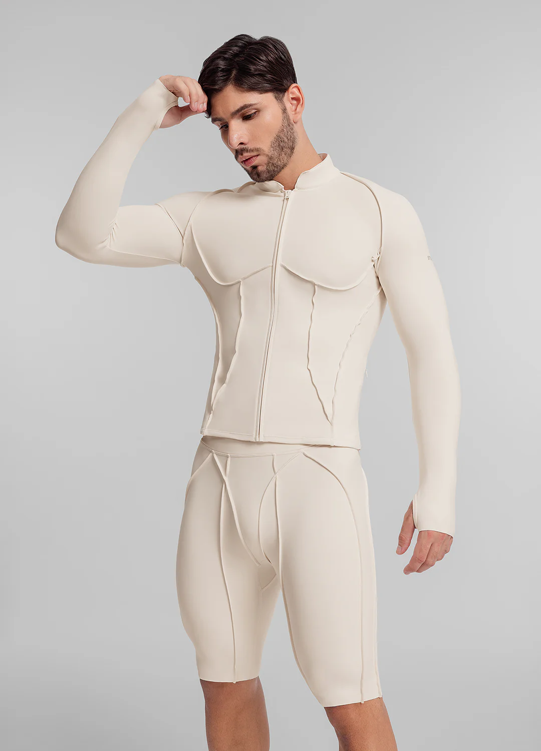 Contour Stitch Bike Shorts - Image 5