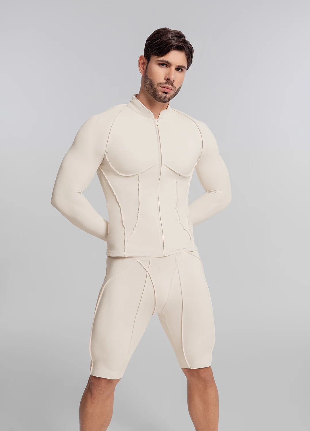 Contour Stitch Bike Shorts - Image 6