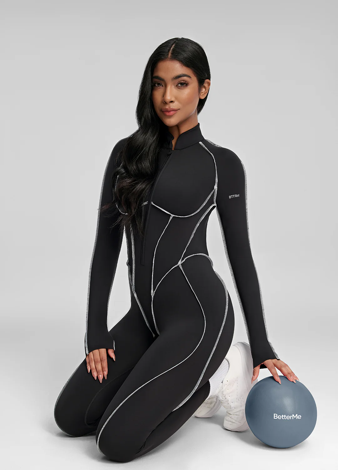Contour Stitch Catsuit - Image 5