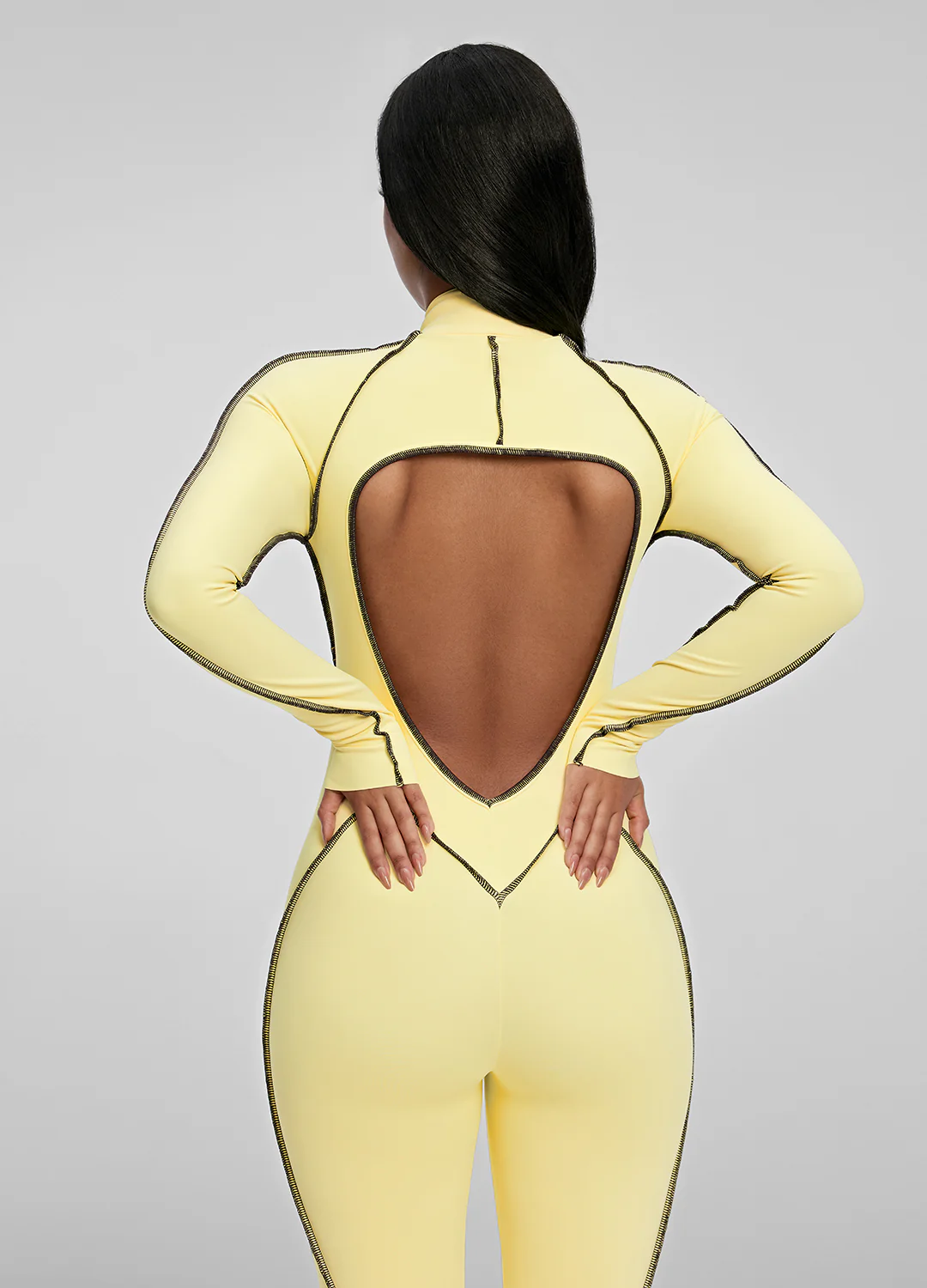Contour Stitch Catsuit - Image 3