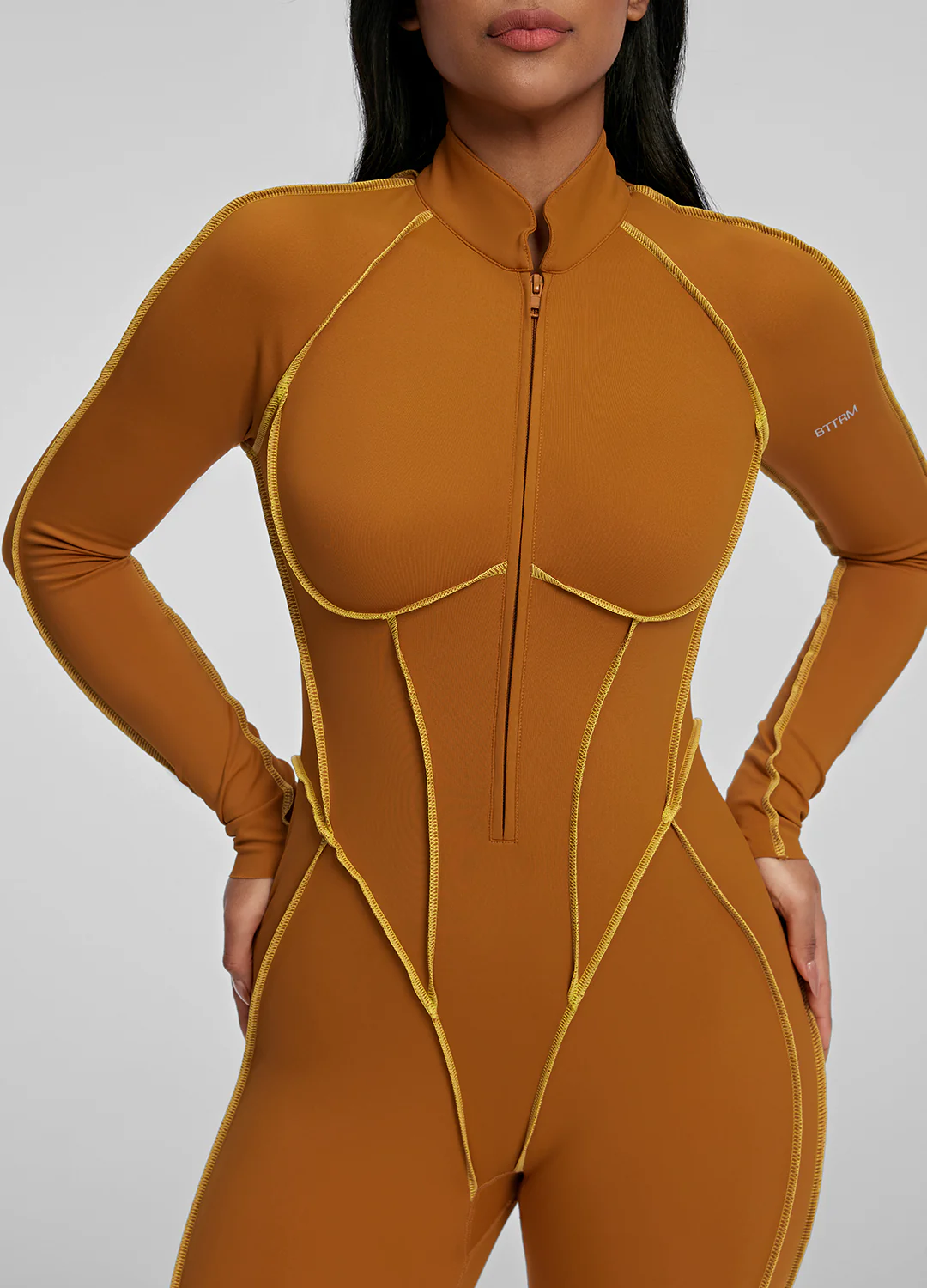 Contour Stitch Catsuit - Image 5