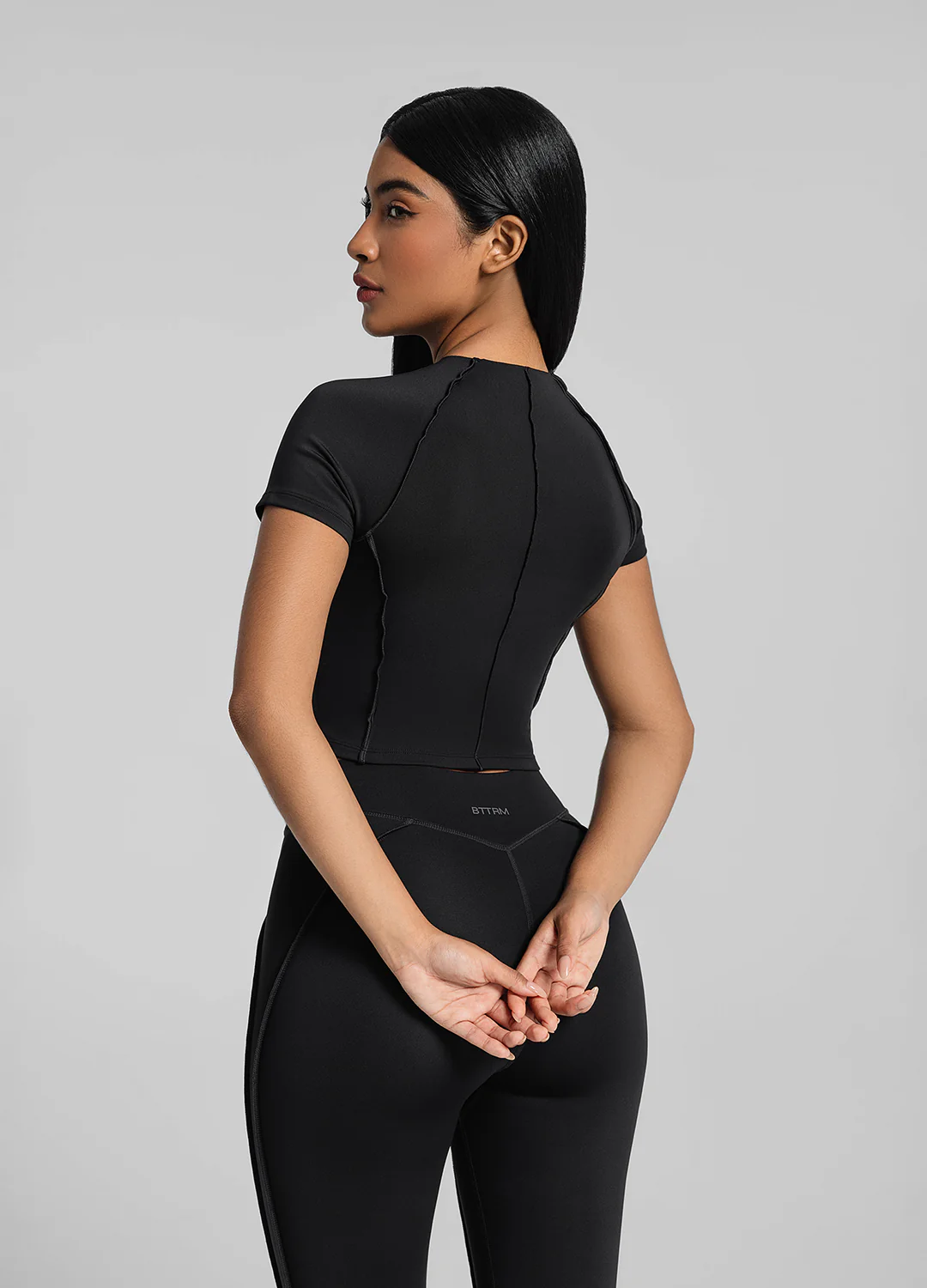 Contour Stitch Crop Top - Image 4