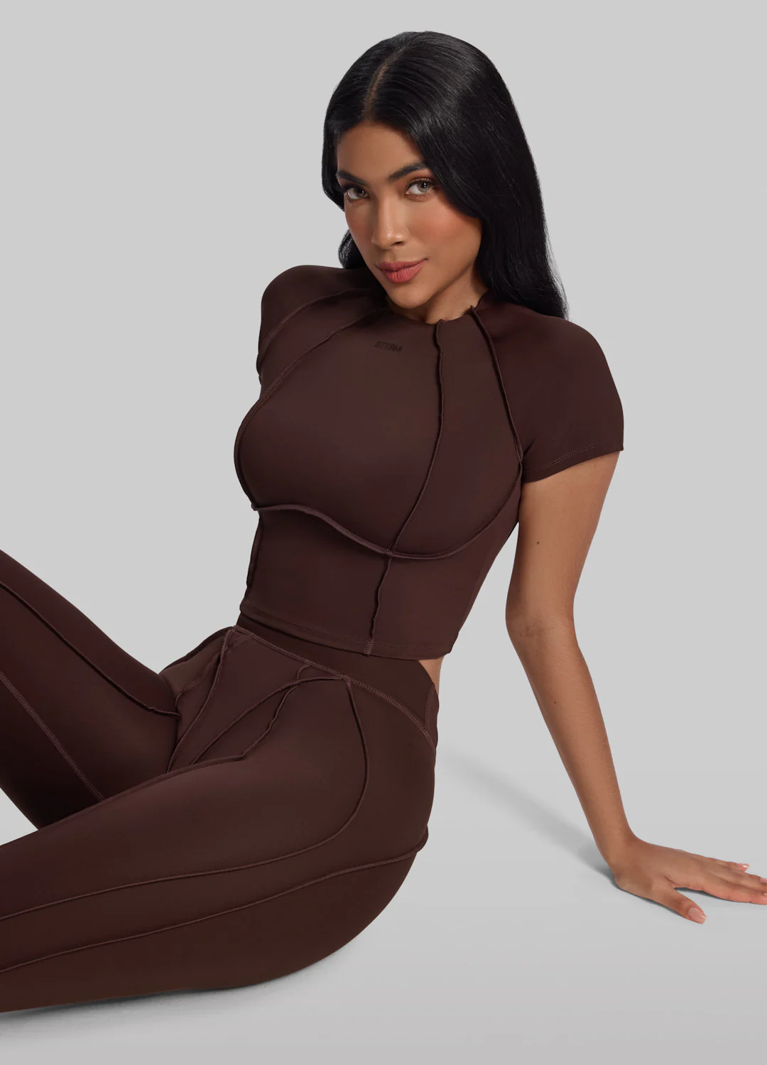 Contour Stitch Crop Top - Image 3