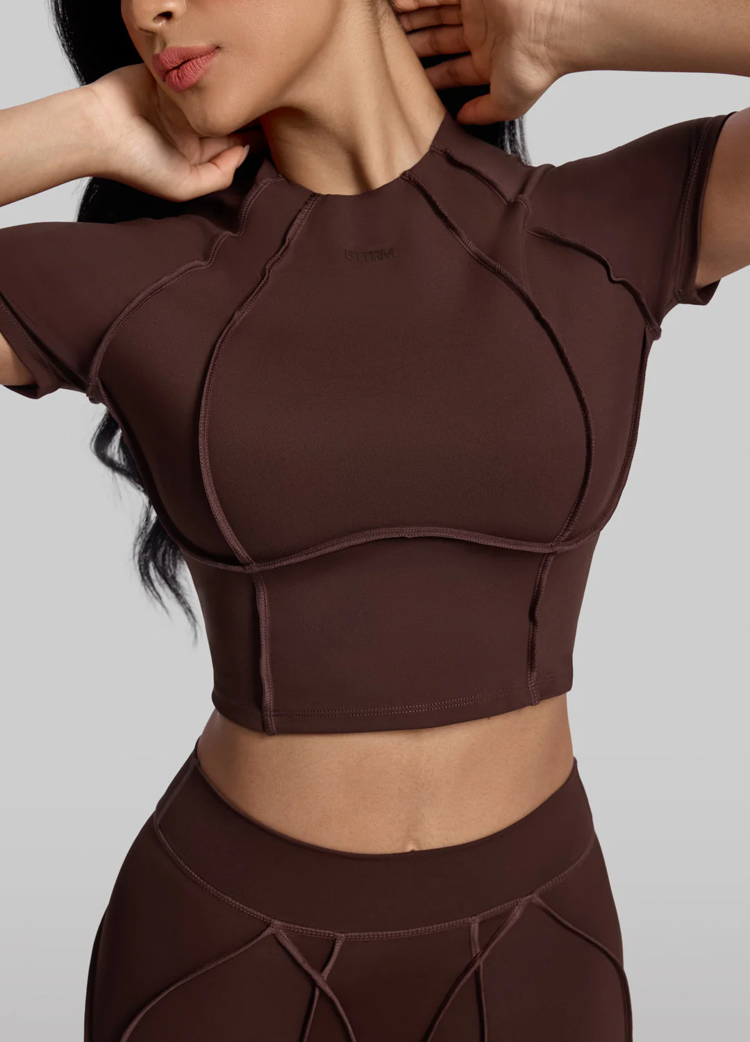 Contour Stitch Crop Top - Image 4