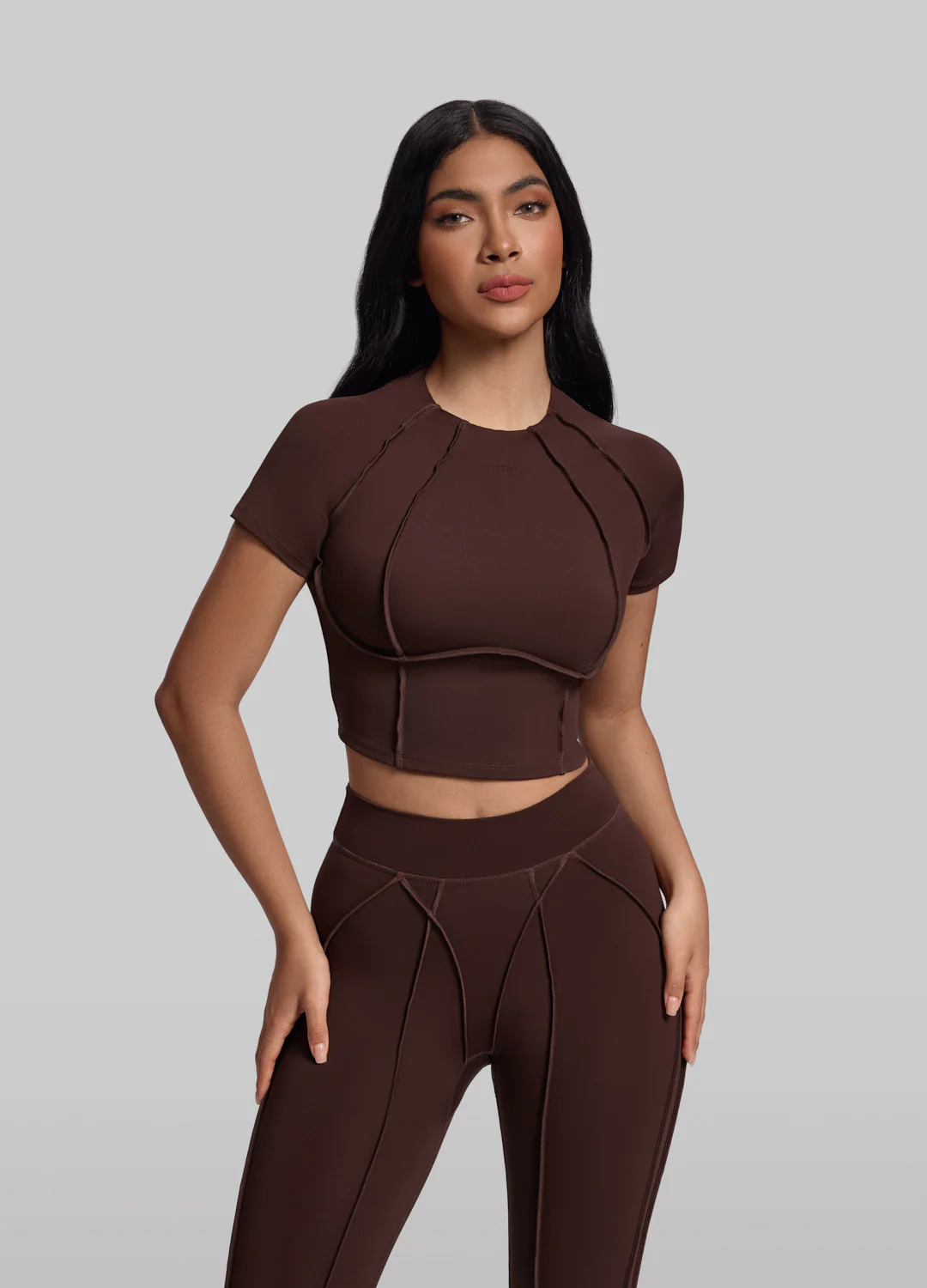 Contour Stitch Crop Top - Image 5