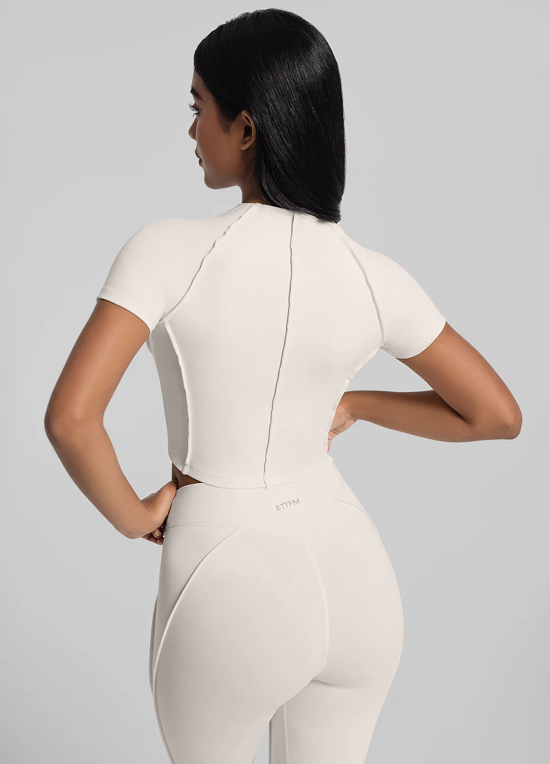 Contour Stitch Crop Top - Image 4