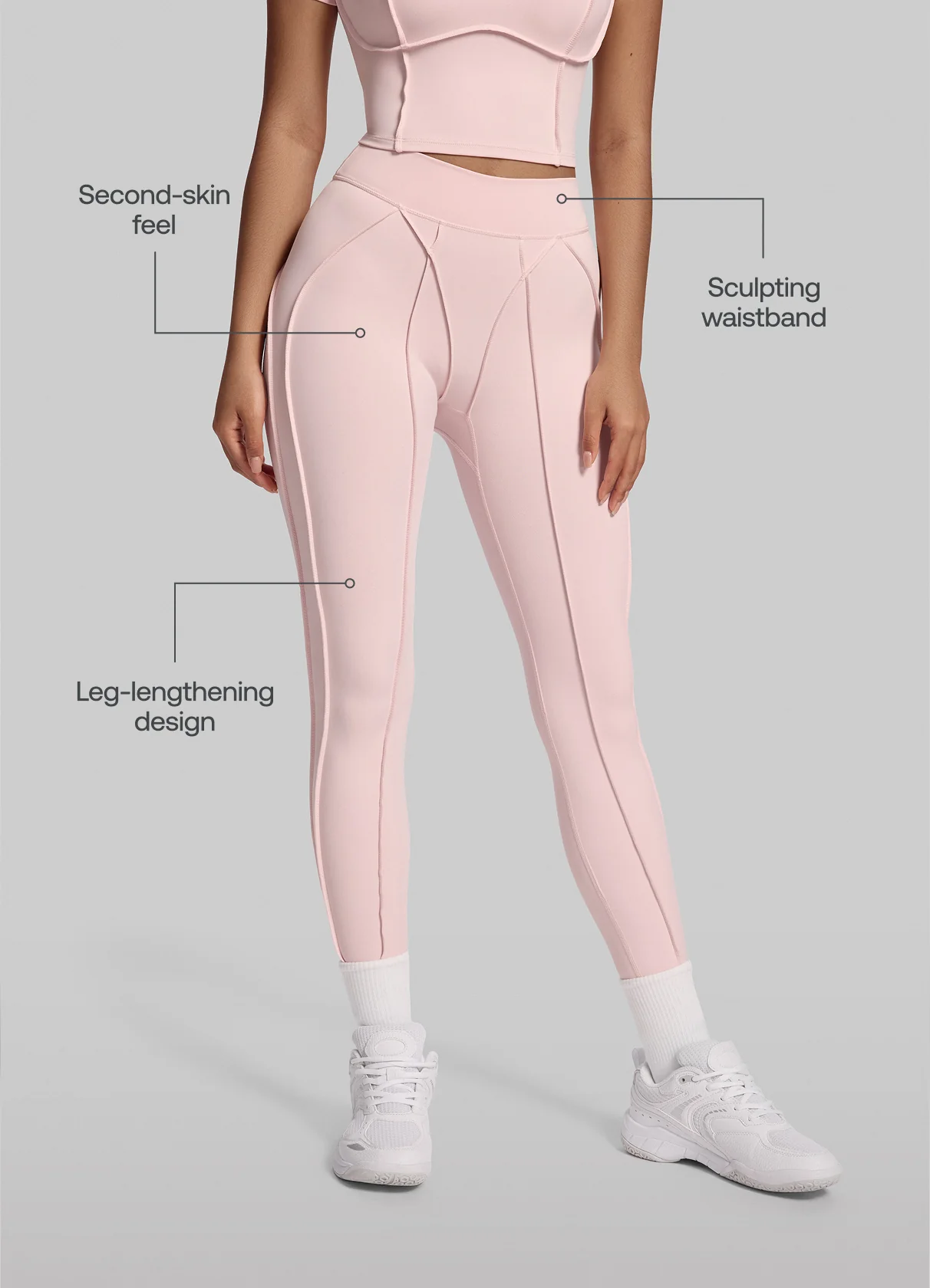 Contour Stitch Leggings - Image 2