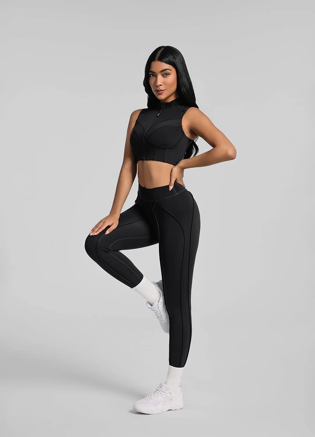 Contour Stitch Leggings - Image 5