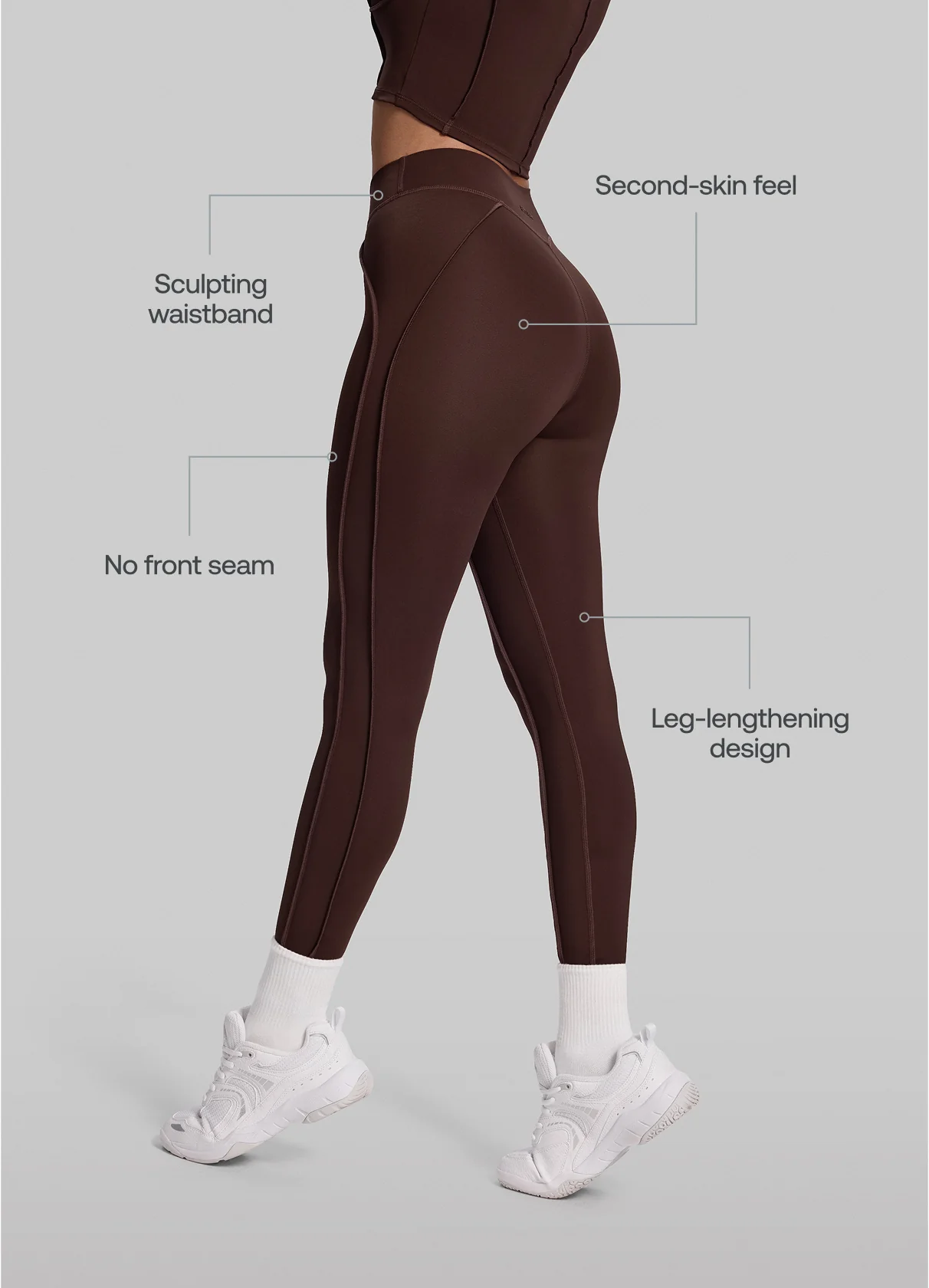 Contour Stitch Leggings - Image 2