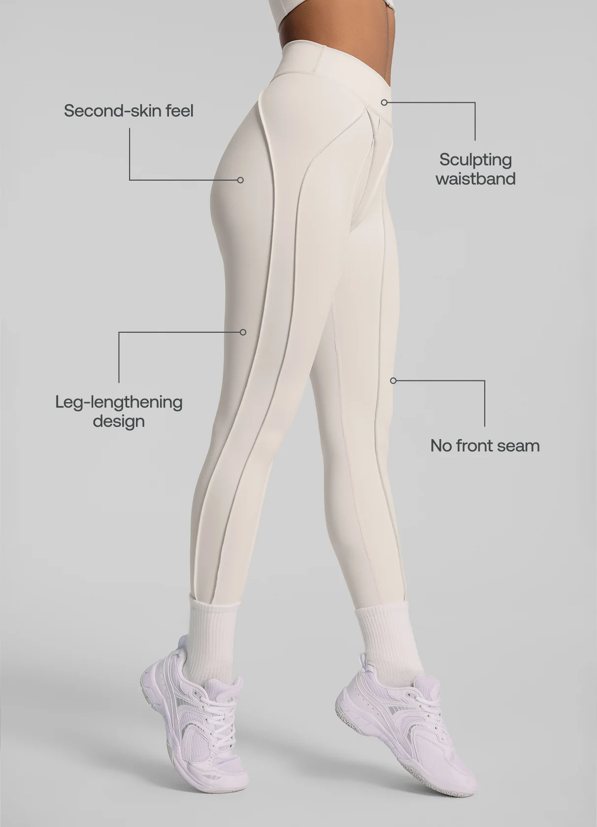 Contour Stitch Leggings - Image 2