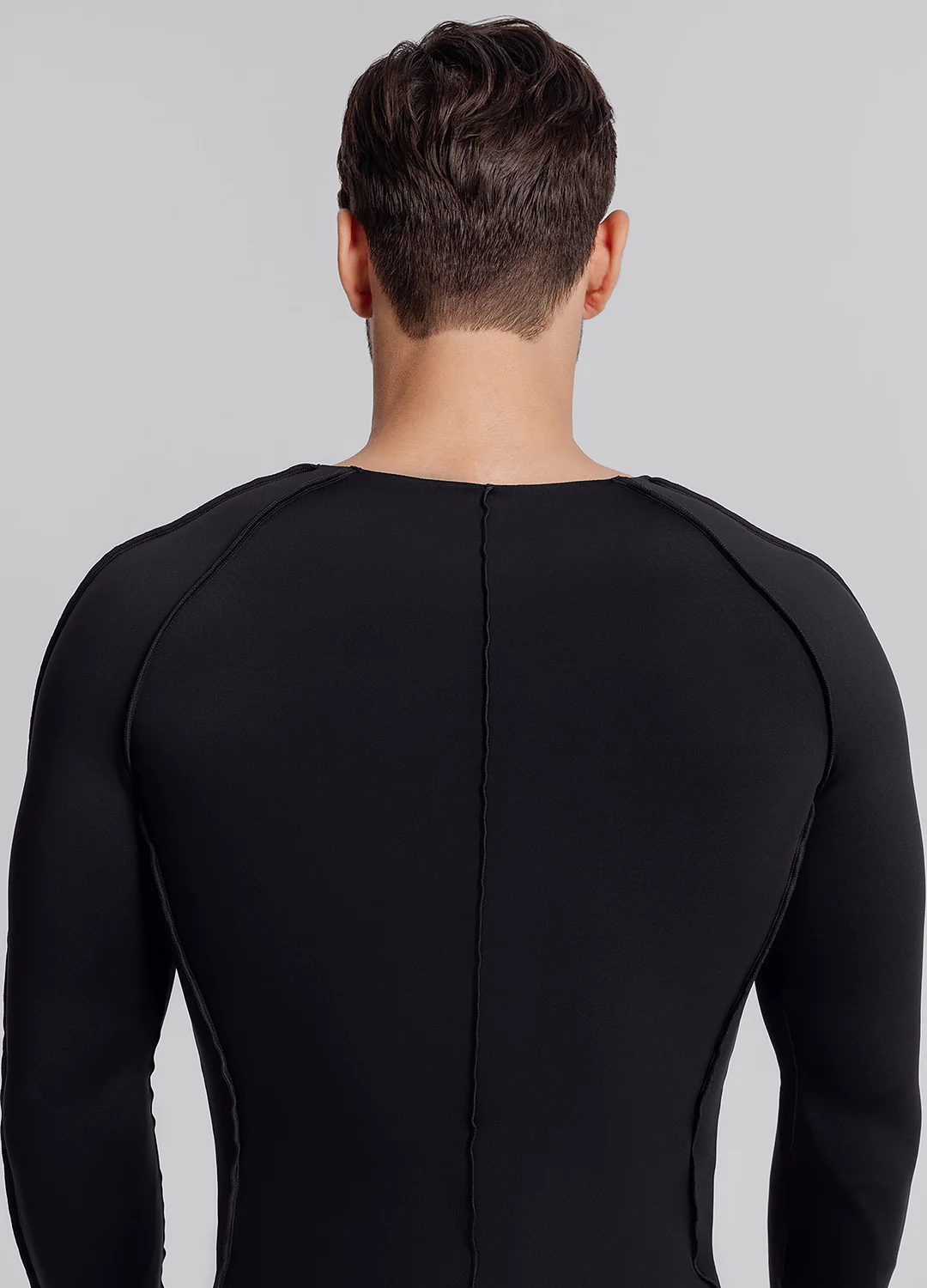 Contour Stitch Long Sleeve Top - Image 4