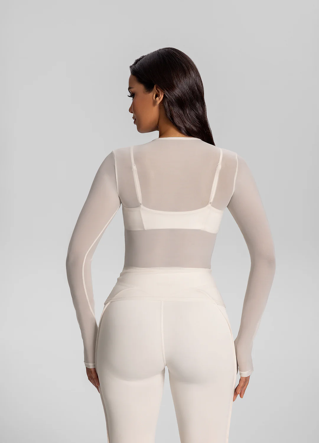 Contoured Long Sleeve Top - Image 3